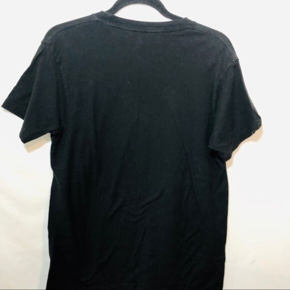 Nirvana Men's Shirt Smiley Face Kurt Cobain Y2K Black Yellow Size Large - Picture 5 of 5